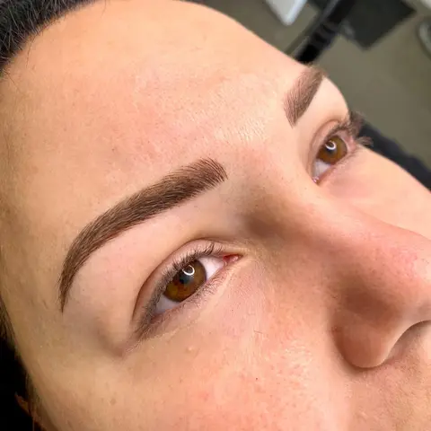 Microblading @mdbrowsau 🦋✨ Here is an excellent example of how we can all have fuller and beautiful brows with microbla - Melbourne Designer Brows